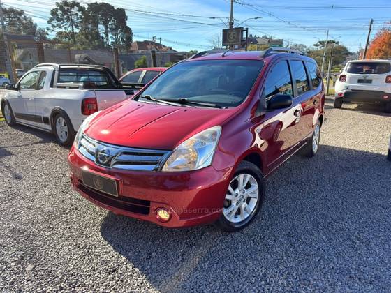 NISSAN GRAND LIVINA 1.8 S 16V FLEX 4P MANUAL NISSAN GRAND LIVINA 1.8 S 16V FLEX 4P MANUAL